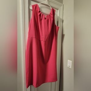 Jones Studio Keyhole Pink Dress sz 22W